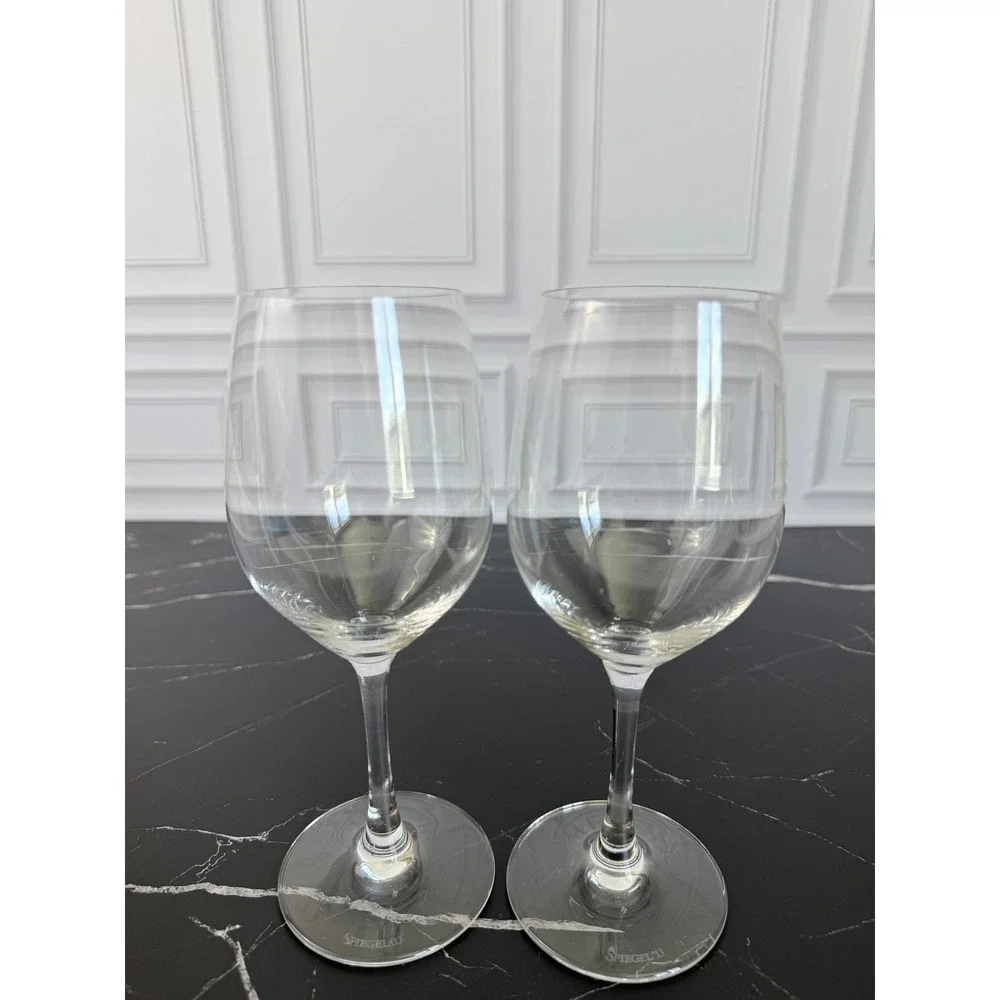 Pair (2) of Speigelau Vino Grande Wine Glasses 8 1/4